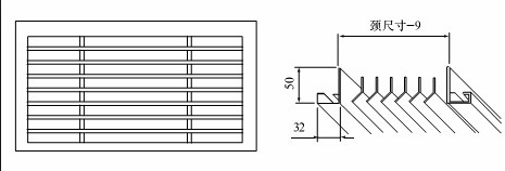線(xiàn)性鋁合金風(fēng)口技術(shù)參數(shù)